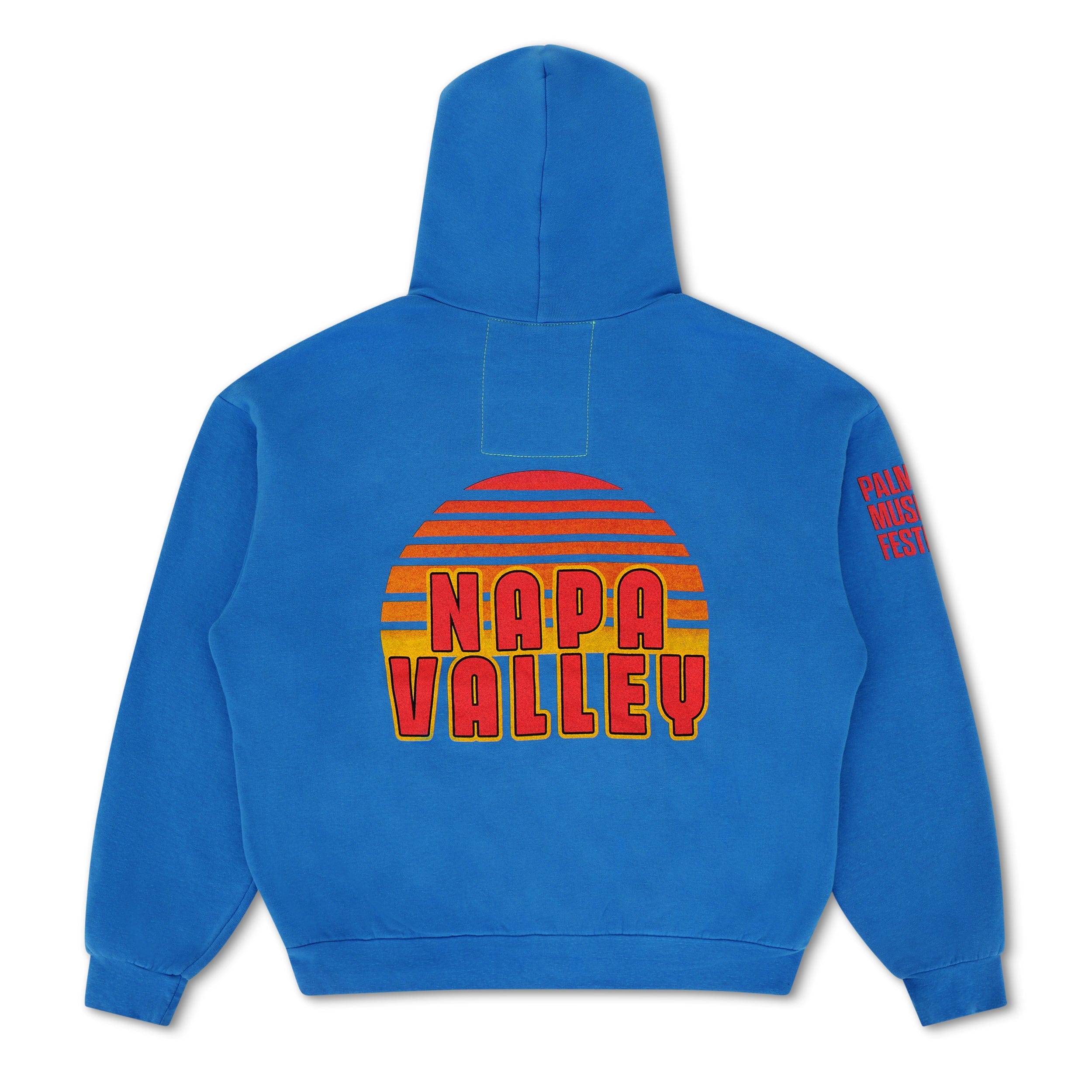 PALM TREE FEST NAPA 2025 PULLOVER HOODIE RELAXED - ADVENTURE BLUE - Image 2