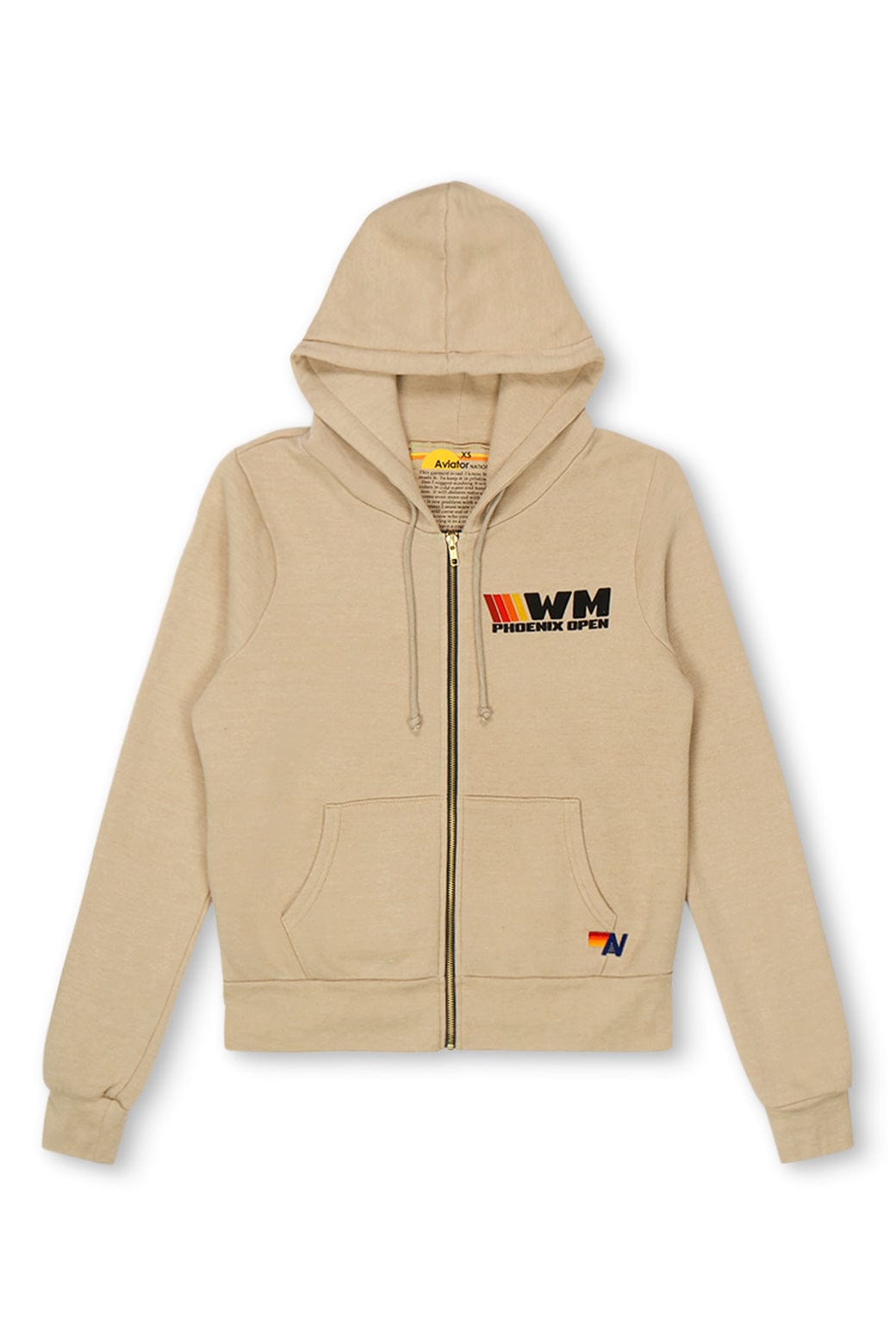 WM PHOENIX OPEN 2025 ZIP HOODIE - SAND - Image 5