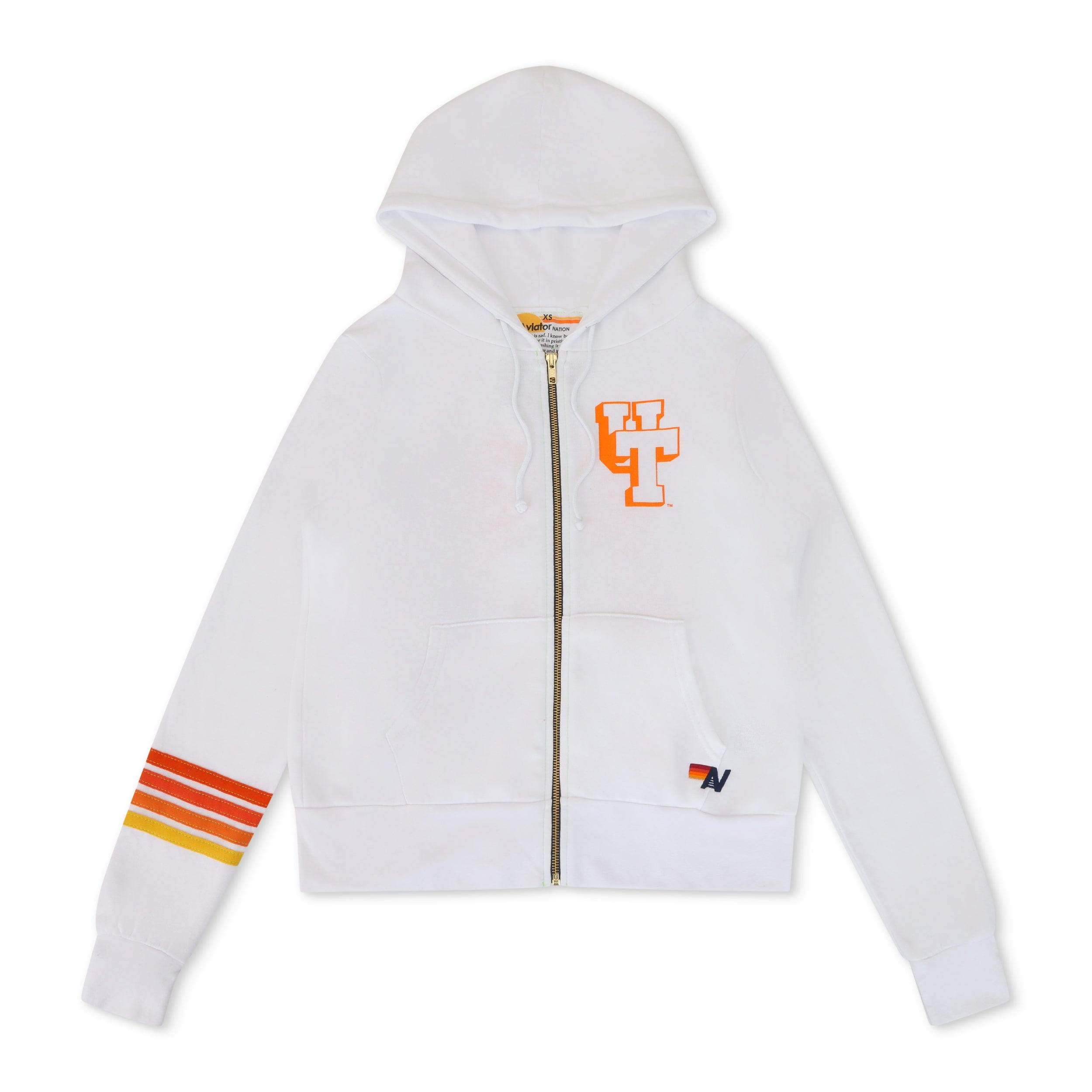 UNIVERSITY OF TENNESSEE SMOKEY ZIP HOODIE - WHITE - Image 7