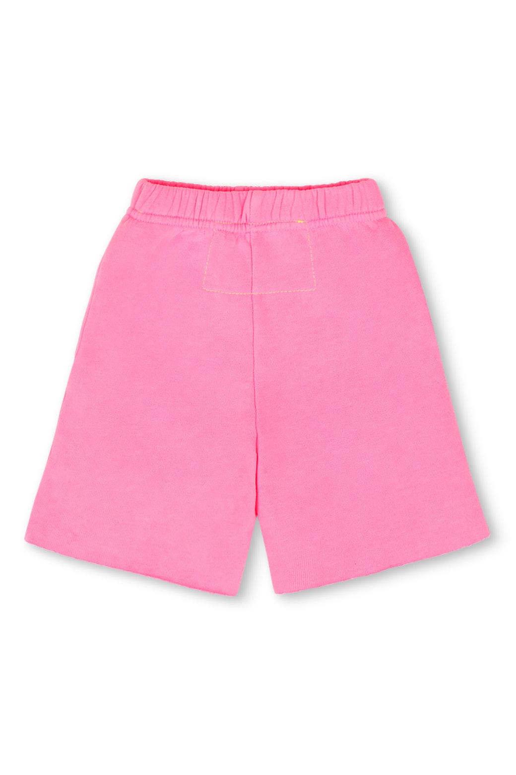 LOGO KIDS SWEATSHORTS - NEON PINK - Image 2