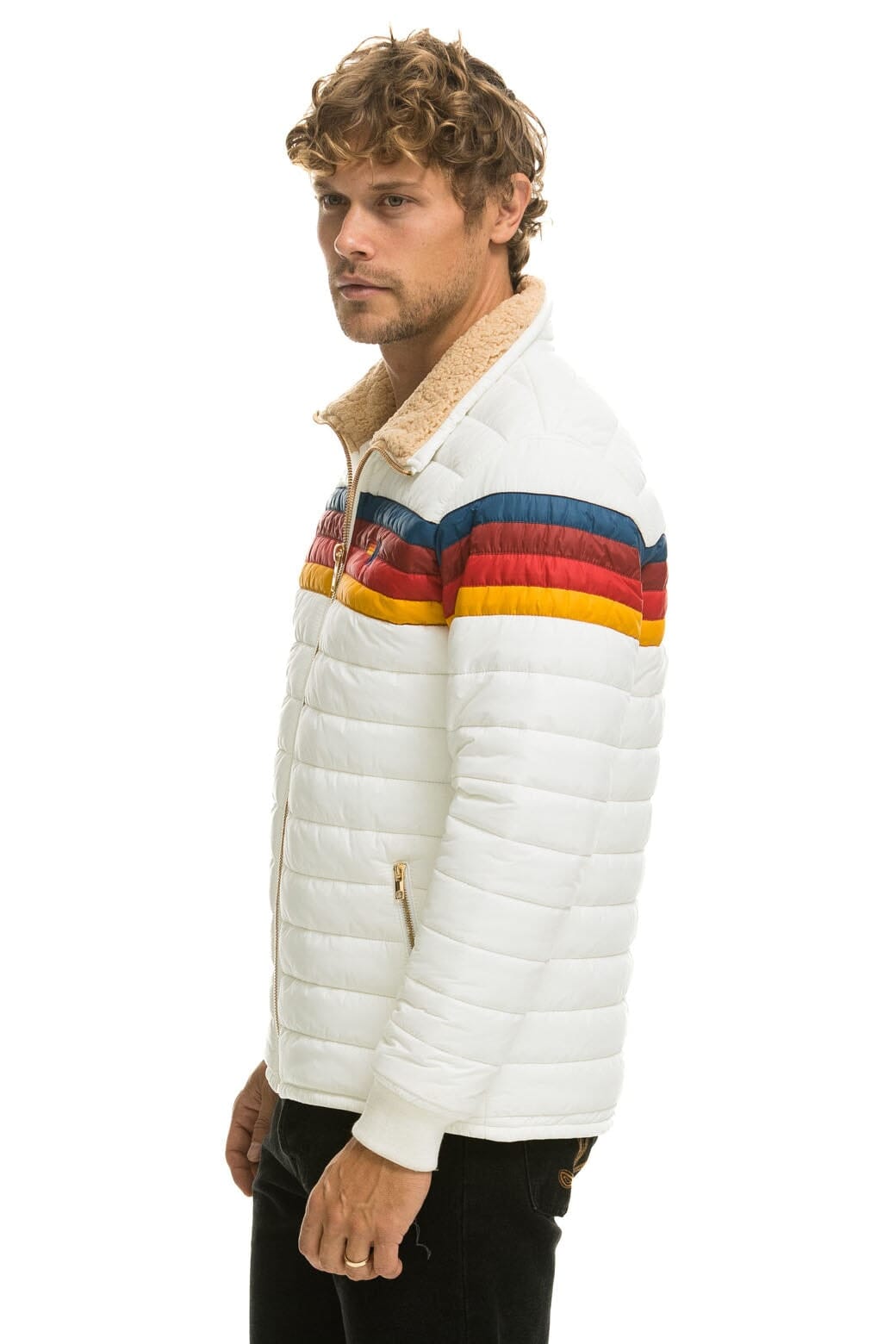 4 STRIPE JACKET - WHITE - Image 4