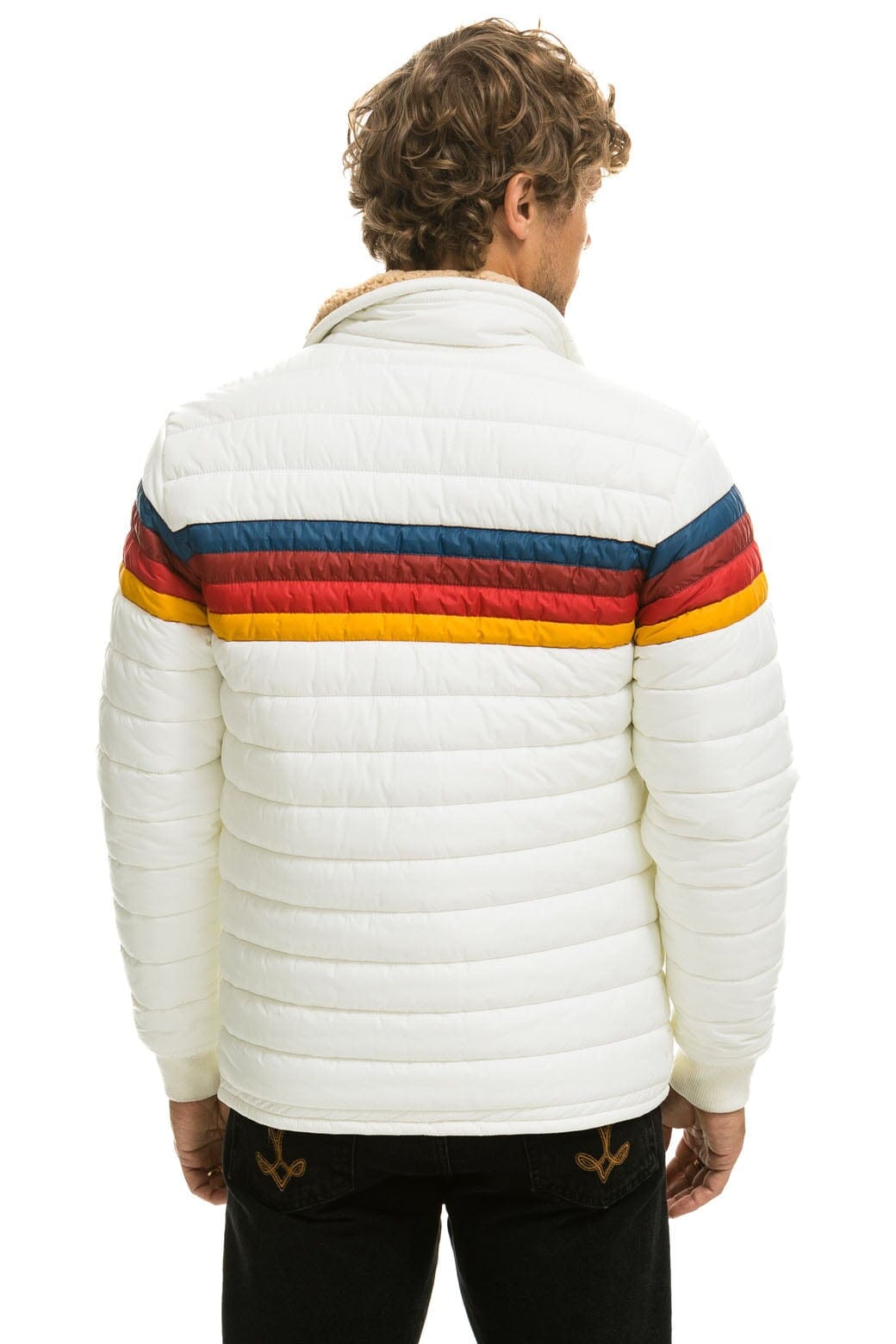 4 STRIPE JACKET - WHITE - Image 5