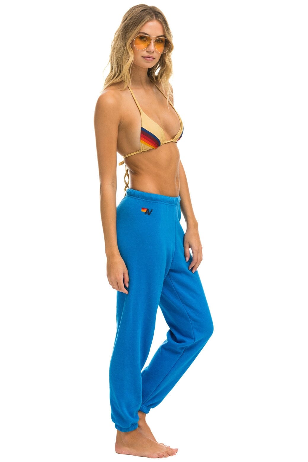 5 STRIPE SWEATPANTS - OCEAN - Image 3