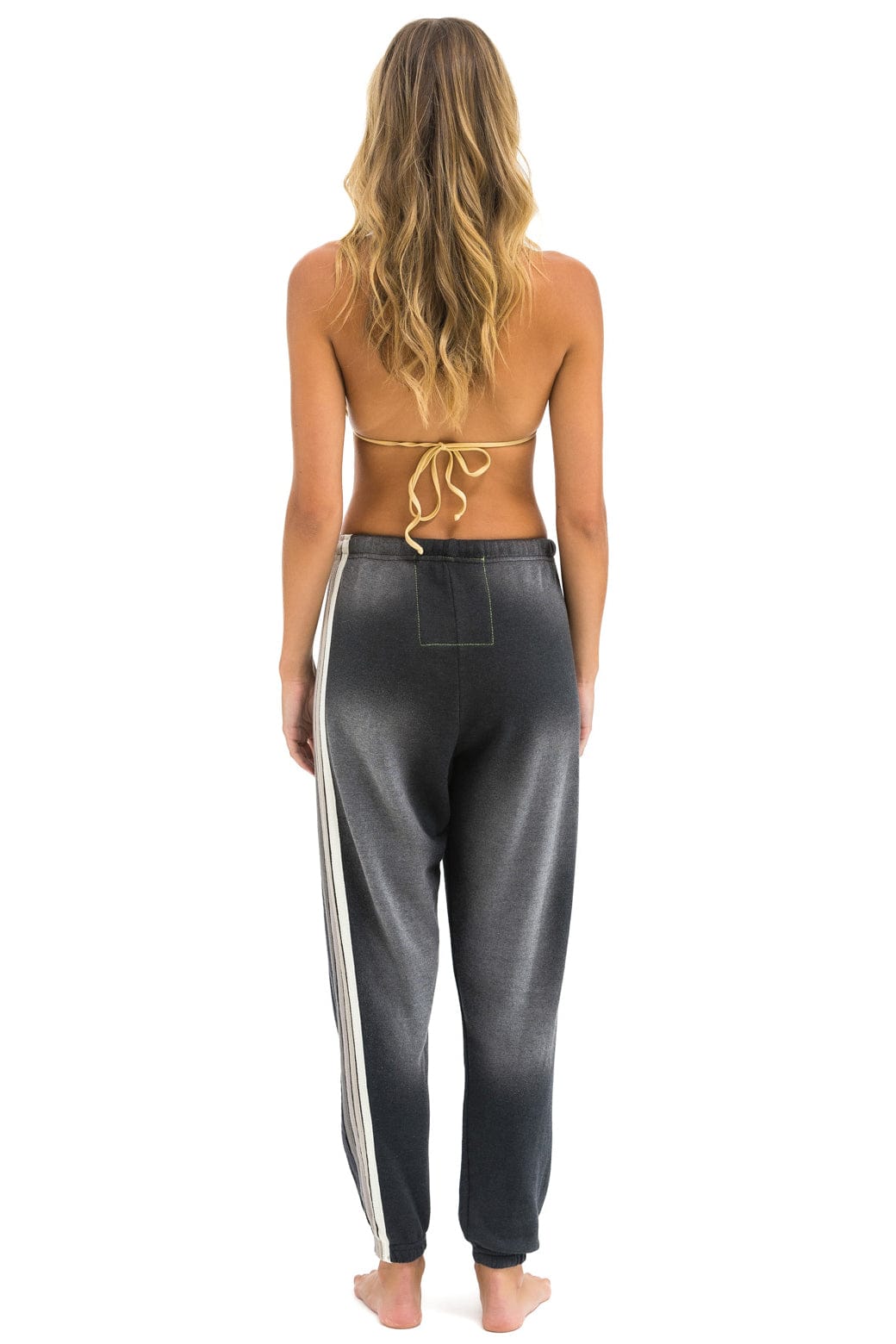 5 STRIPE SWEATPANTS - FADED SMOKE - Image 3