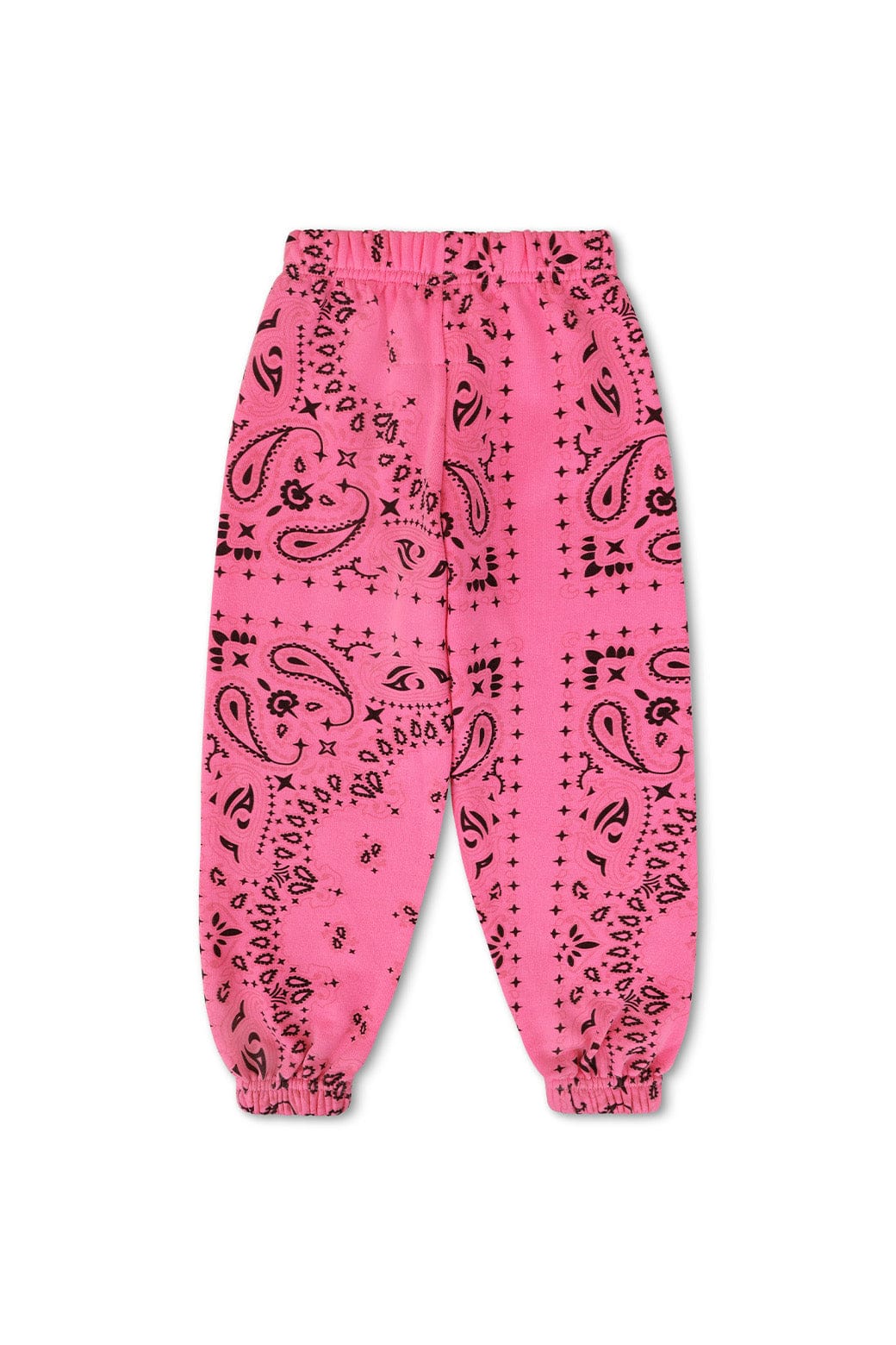 KID'S BANDANA SWEATPANTS - NEON PINK - Image 2