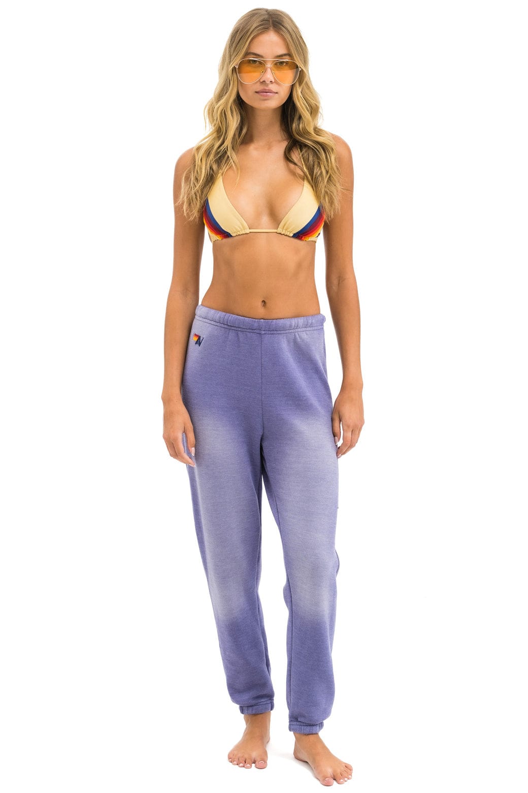 BOLT STITCH SWEATPANTS - FADED GRAPE - Image 4