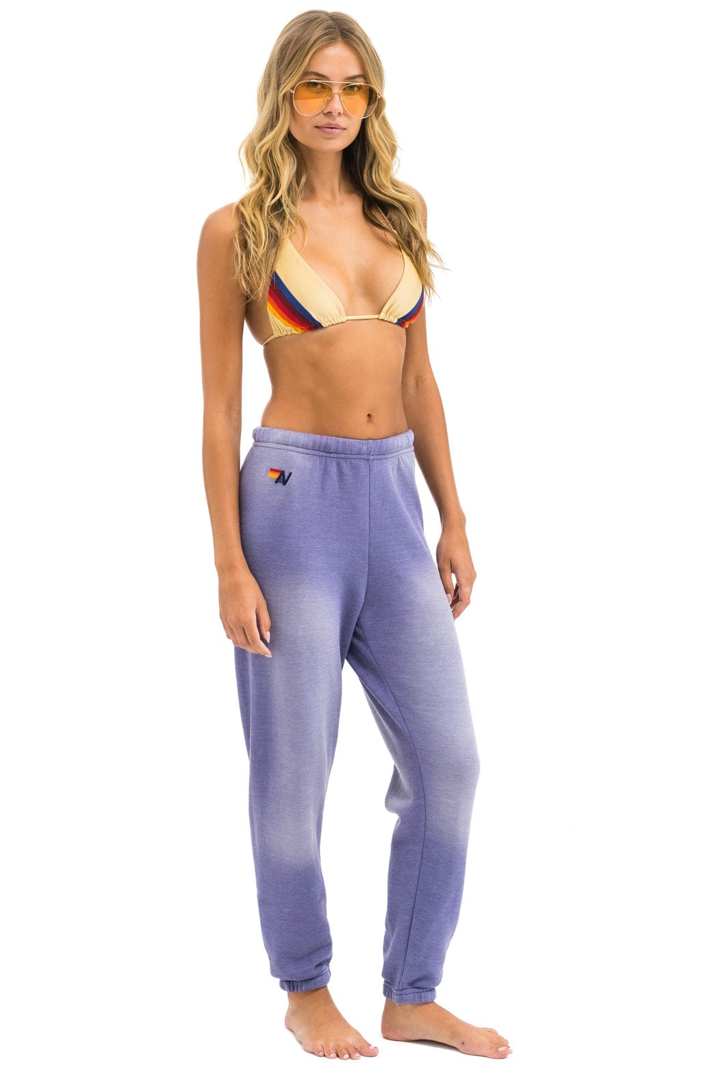 BOLT STITCH SWEATPANTS - FADED GRAPE - Image 2