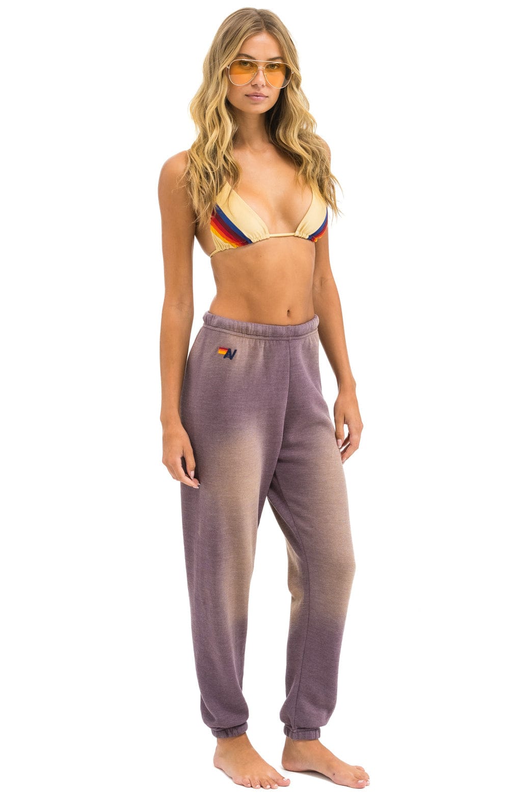 BOLT STITCH SWEATPANTS - FADED MOCHA - Image 2
