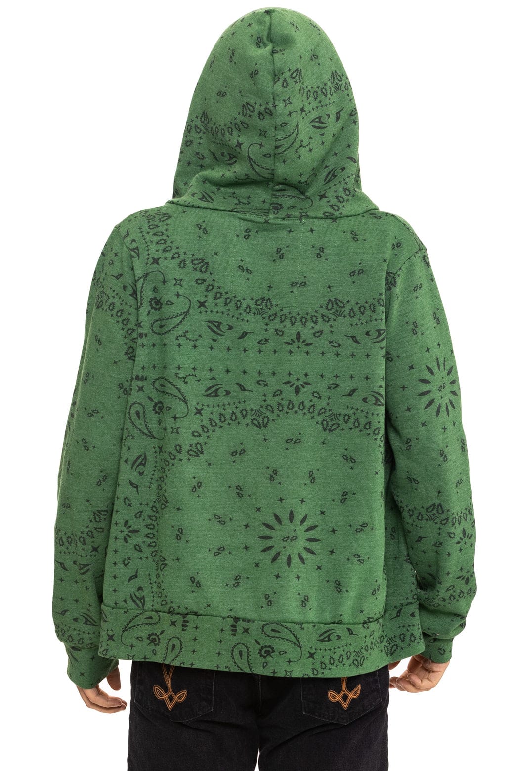 BANDANA ZIP HOODIE - PALM - Image 10