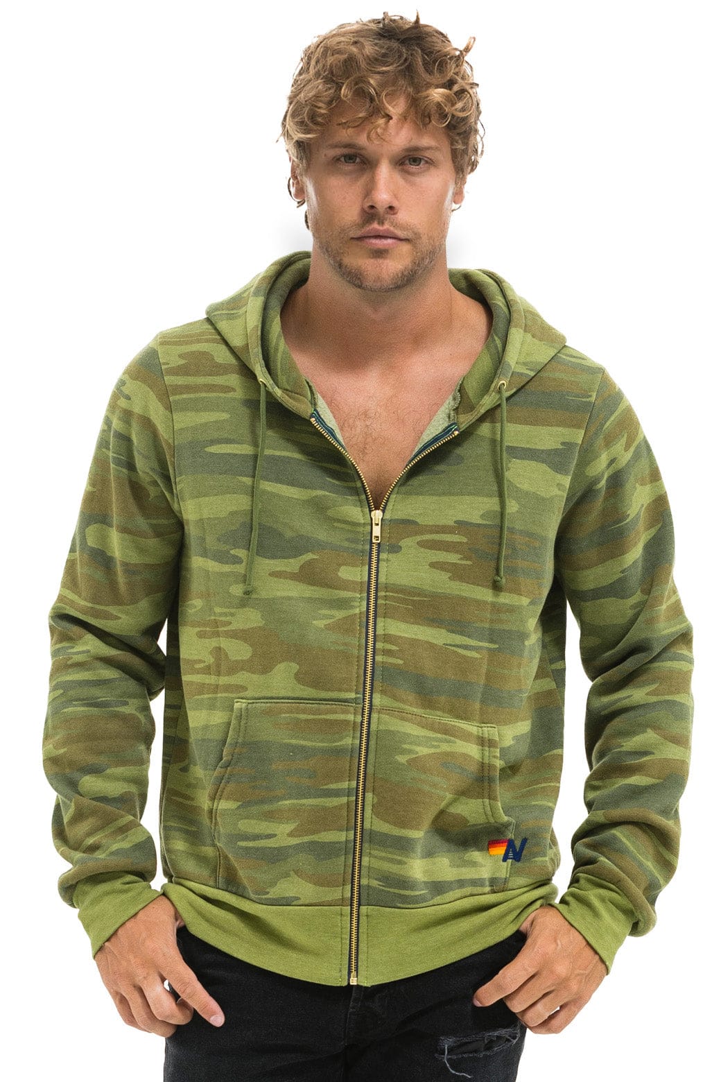 BOLT HOODIE - CAMO // NEON PINK - Image 4