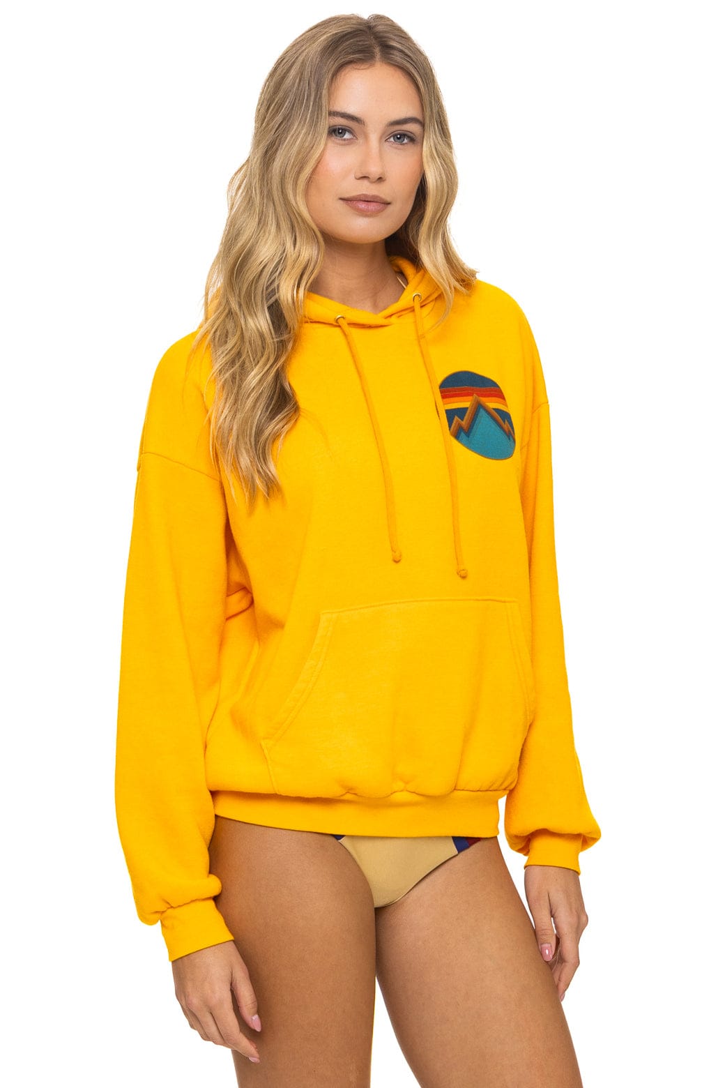 ALL SEASONS RELAXED PULLOVER HOODIE - GOLD - Image 7