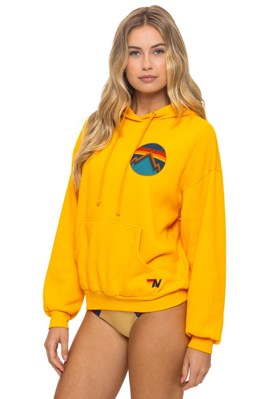 ALL SEASONS RELAXED PULLOVER HOODIE - GOLD - Image 3