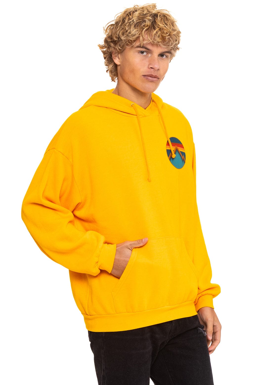 ALL SEASONS RELAXED PULLOVER HOODIE - GOLD - Image 8