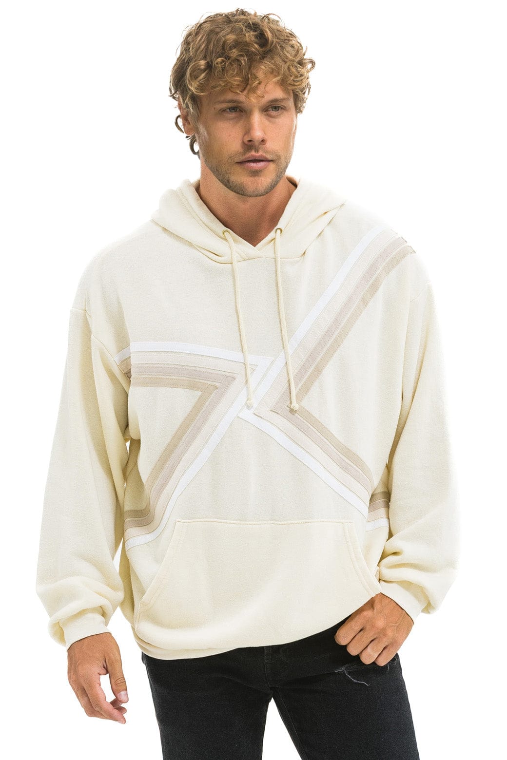 BLAZE PULLOVER HOODIE RELAXED - VINTAGE WHITE // VINTAGE WHITE - Image 2