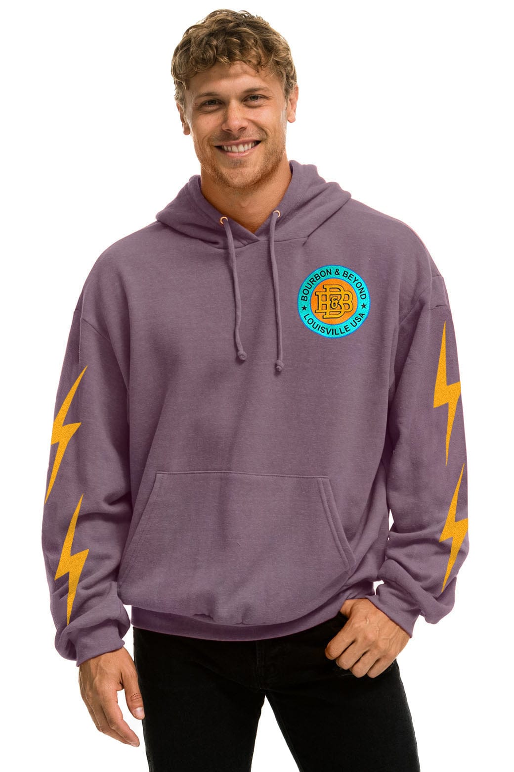 BOURBON AND BEYOND 2025 PULLOVER HOODIE RELAXED - MOCHA - Image 2