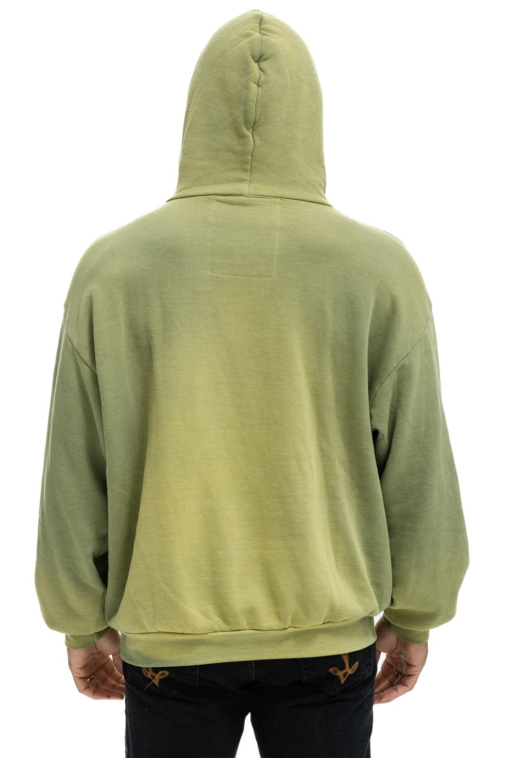 ESSENTIAL RELAXED PULLOVER HOODIE - FADED ARMY - Image 8