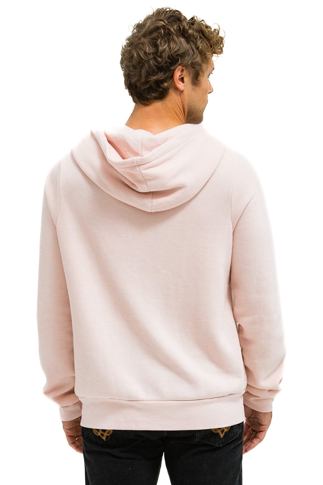 5 STRIPE HOODIE - LIGHT PINK // PURPLE // ORANGE - Image 8