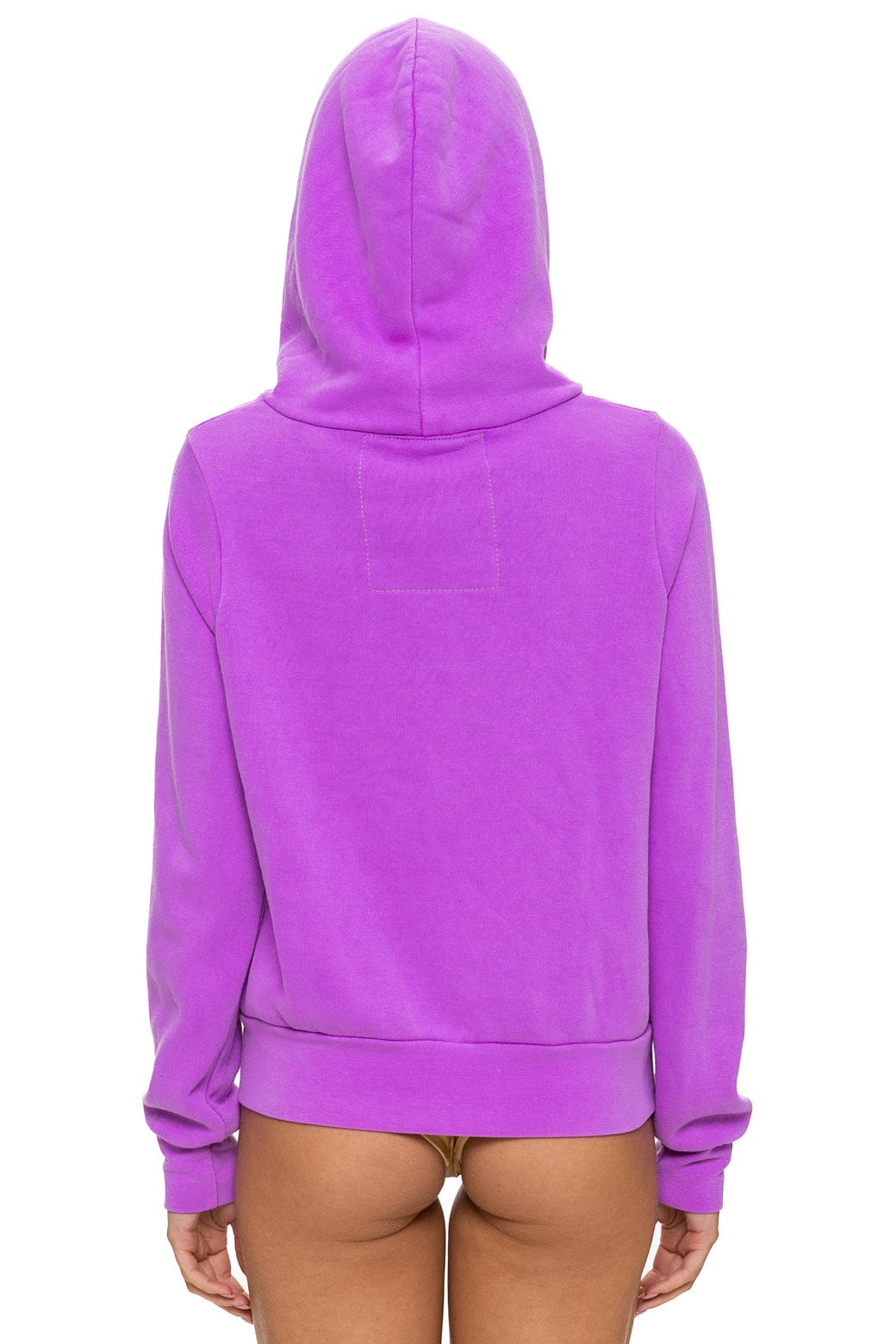 5 STRIPE HOODIE - NEON PURPLE - Image 5
