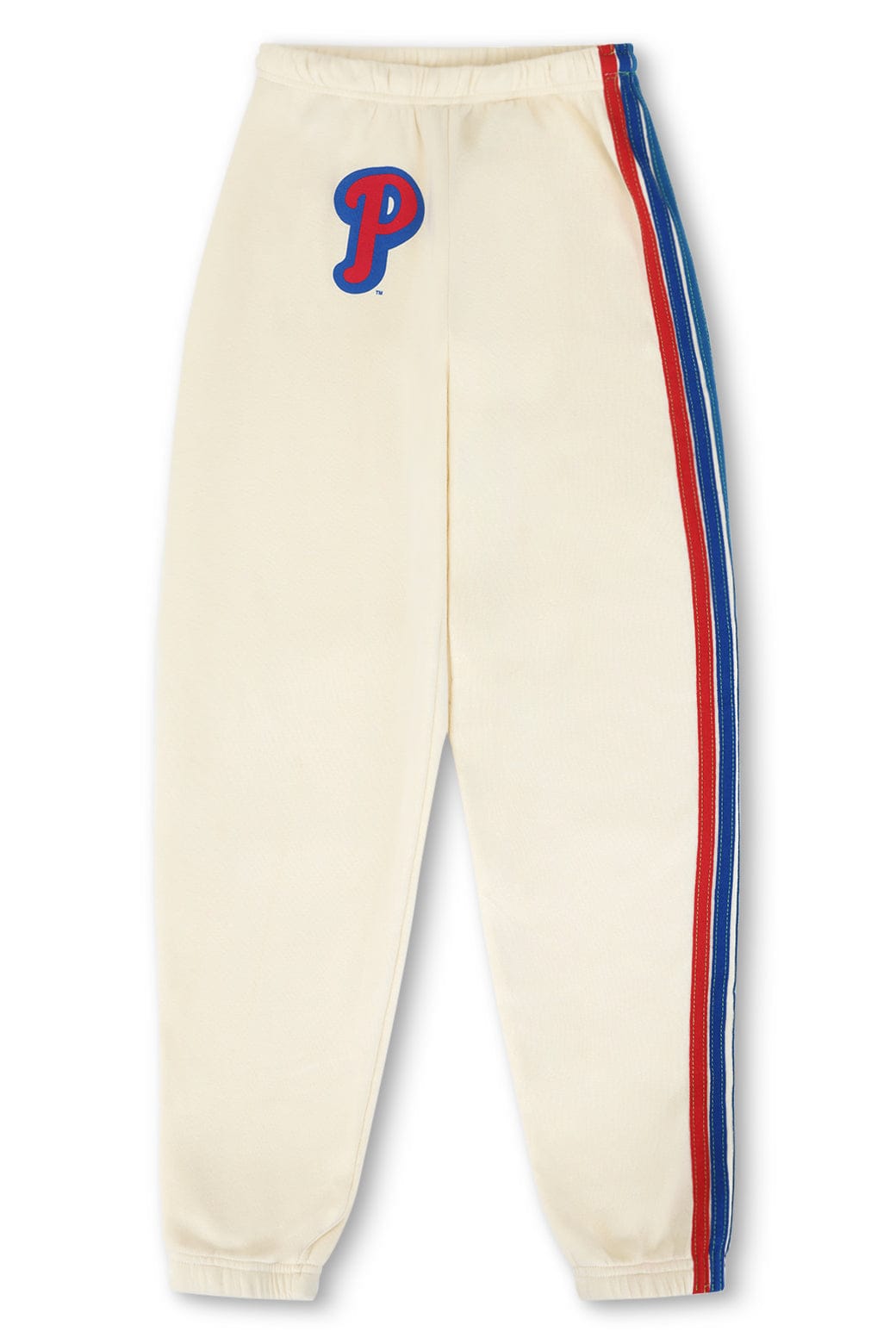 PHILLIES 5 STRIPE SWEATPANTS - VINTAGE WHITE // USA - Image 6