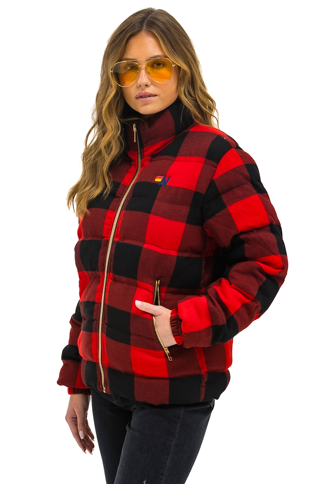 UNISEX PLAID TRAVELER JACKET - BUFFALO PLAID - Image 5