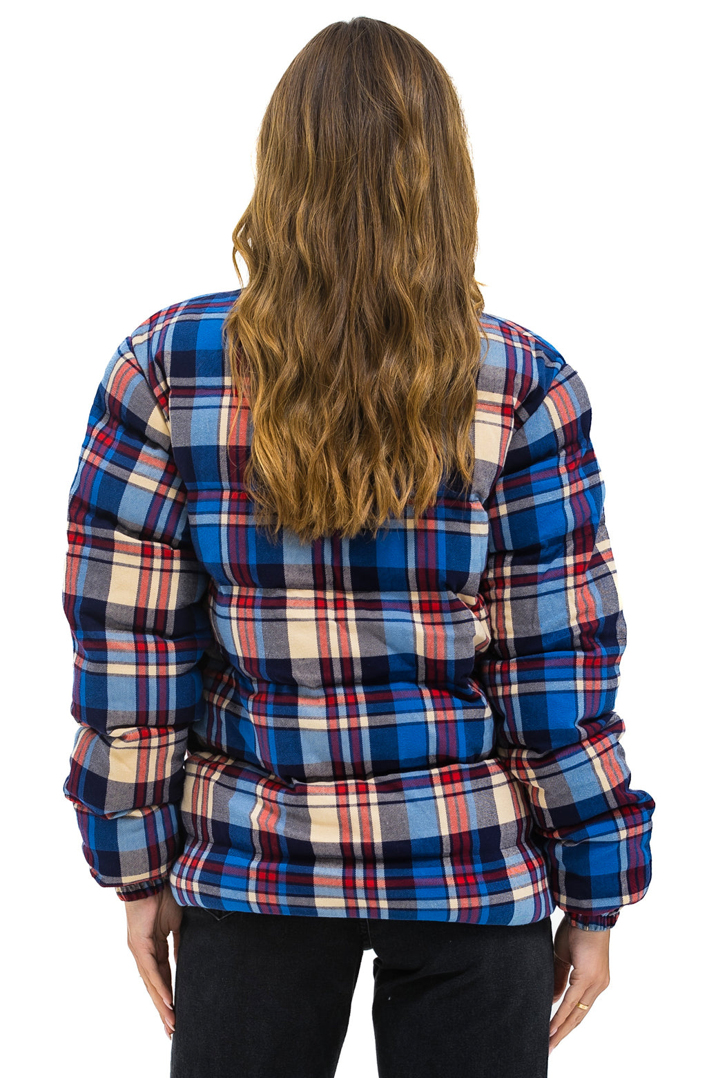 UNISEX PLAID TRAVELER JACKET - PATRIOT PLAID - Image 7