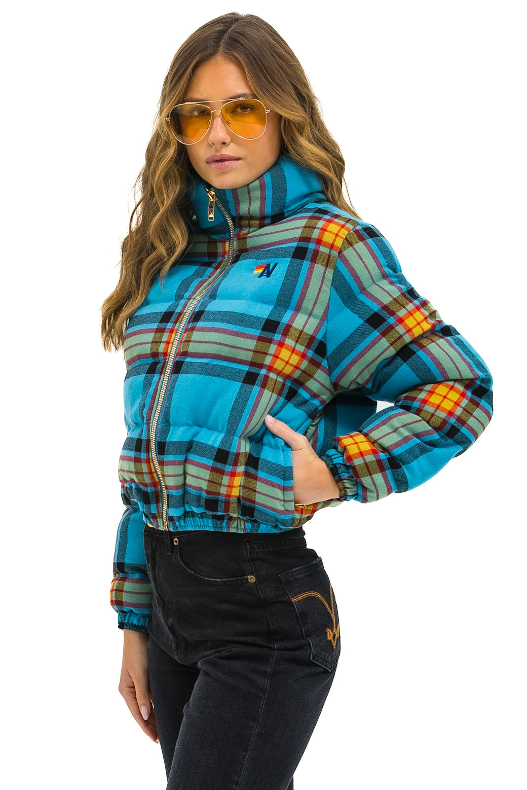 APRES PLAID PUFFER JACKET - JACKSON PLAID - Image 2