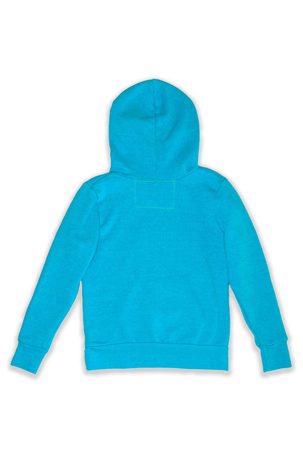 KID'S LOGO PULLOVER HOODIE - NEON BLUE - Image 2