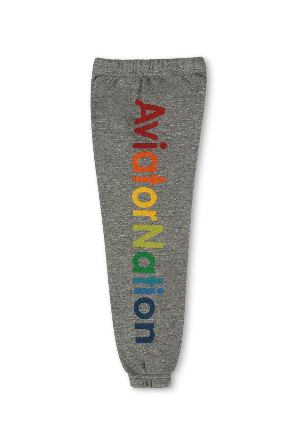 KID'S AVIATOR NATION SWEATPANTS - HEATHER GREY - Image 2
