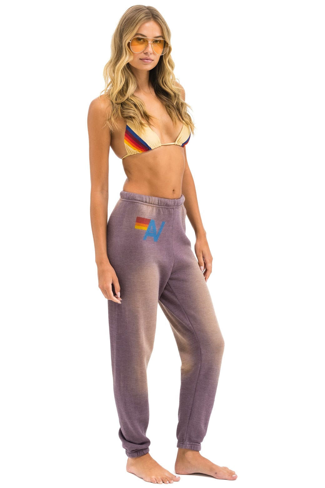 VINTAGE LOGO SWEATPANTS - FADED MOCHA - Image 2