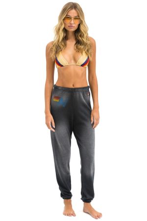 VINTAGE LOGO SWEATPANTS - FADED SMOKE