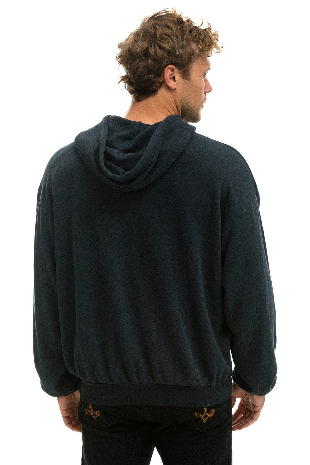 BUCKEYE FEST 2025 RELAXED PULLOVER HOODIE - CHARCOAL - Image 4
