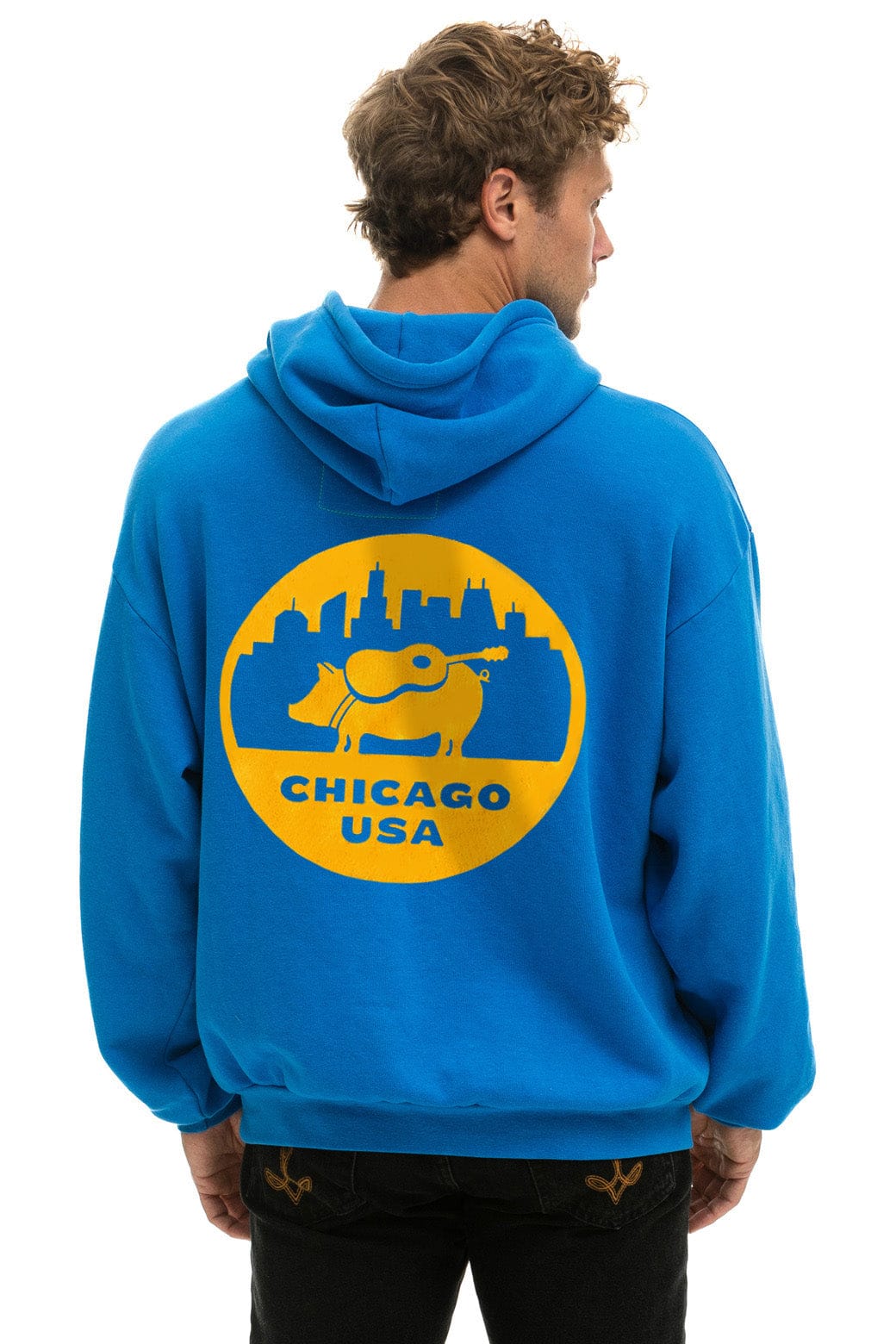 WINDY CITY SMOKEOUT 2025 PULLOVER HOODIE RELAXED - OCEAN - Image 4