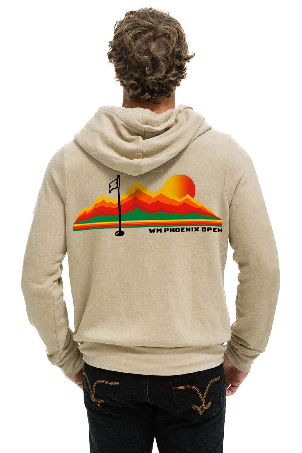 WM PHOENIX OPEN 2025 ZIP HOODIE - SAND - Image 4