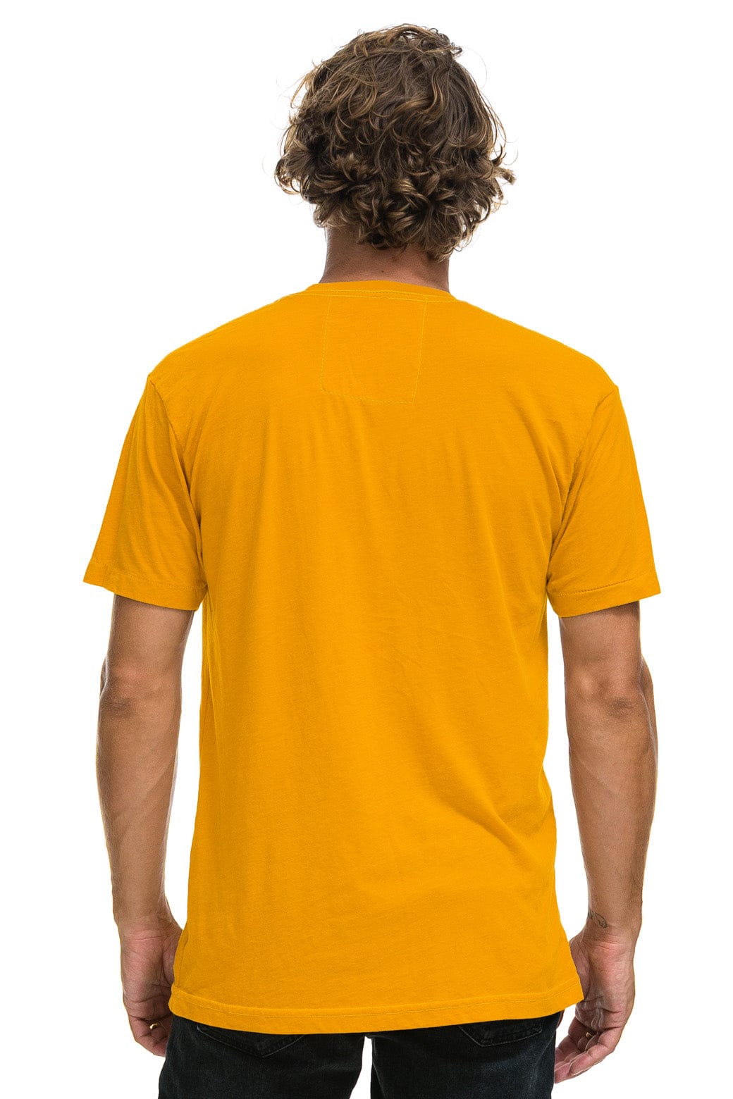 ASU SUN DEVILS CREW TEE SHIRT - GOLD - Image 2