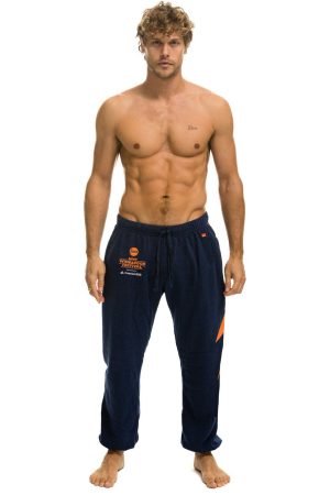 NEW YORK WINE & FOOD 2025 UNISEX POCKET SWEATPANTS - NAVY
