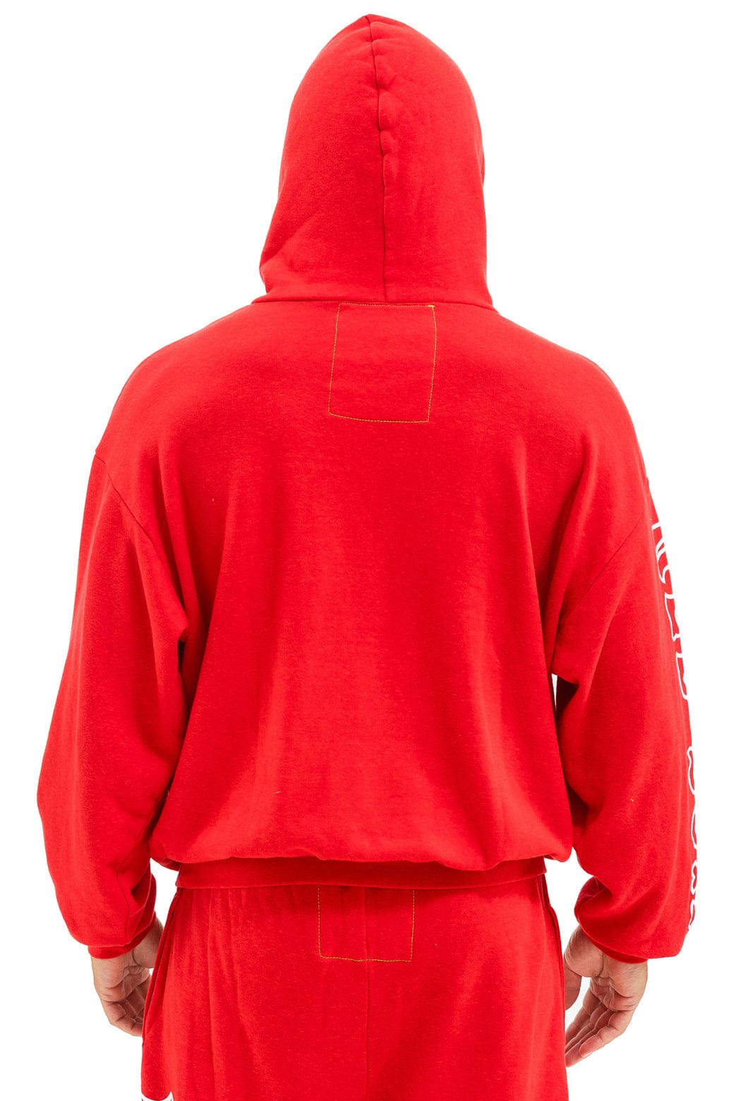 RED SOX RELAXED PULLOVER HOODIE - RED - Image 5