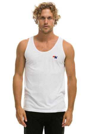 MEN'S BASIC TANK - WHITE