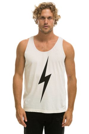 MEN'S BOLT TANK - VINTAGE WHITE