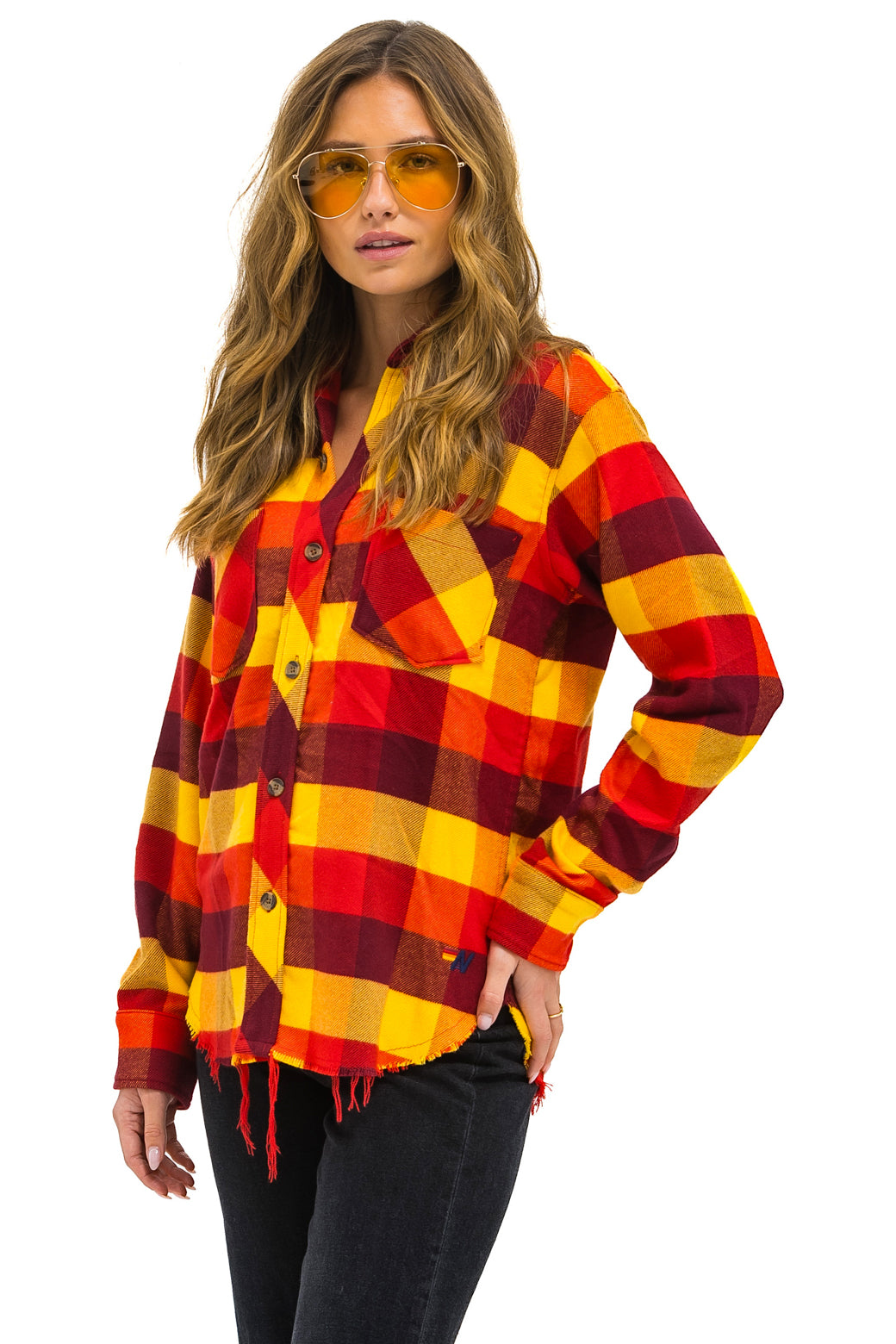 PLAID FLANNEL WESTERN SHIRT - SURFY PLAID - Image 5