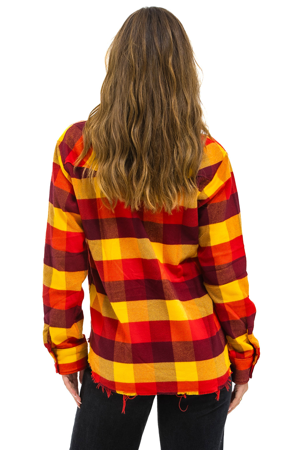 PLAID FLANNEL WESTERN SHIRT - SURFY PLAID - Image 6