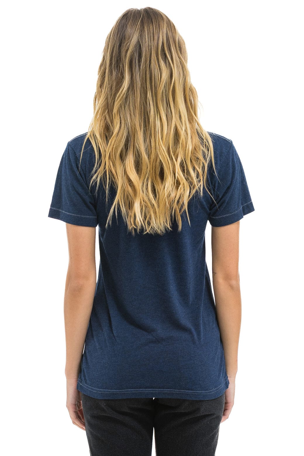 PEBBLE BEACH FOOD & WINE 2025 UNISEX CREW TEE - NAVY - Image 3