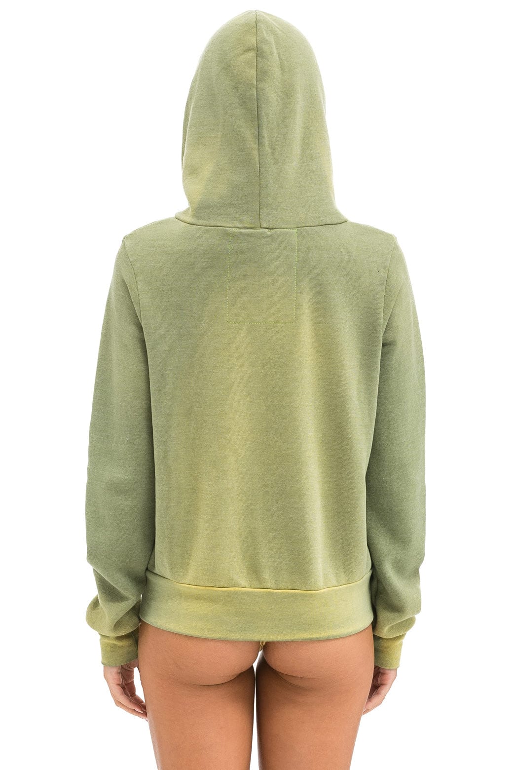 VENICE SURFER ZIP HOODIE - FADED ARMY - Image 9
