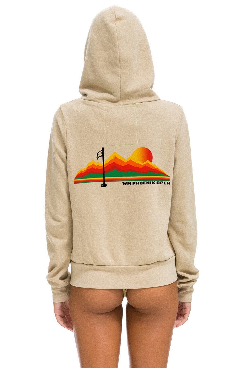 WM PHOENIX OPEN 2025 ZIP HOODIE - SAND - Image 2
