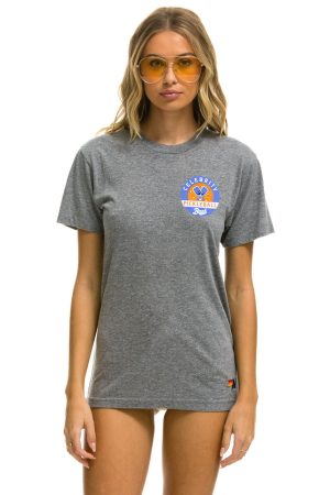 CELEBRITY PICKLEBALL 2025 CREW TEE SHIRT - HEATHER GREY