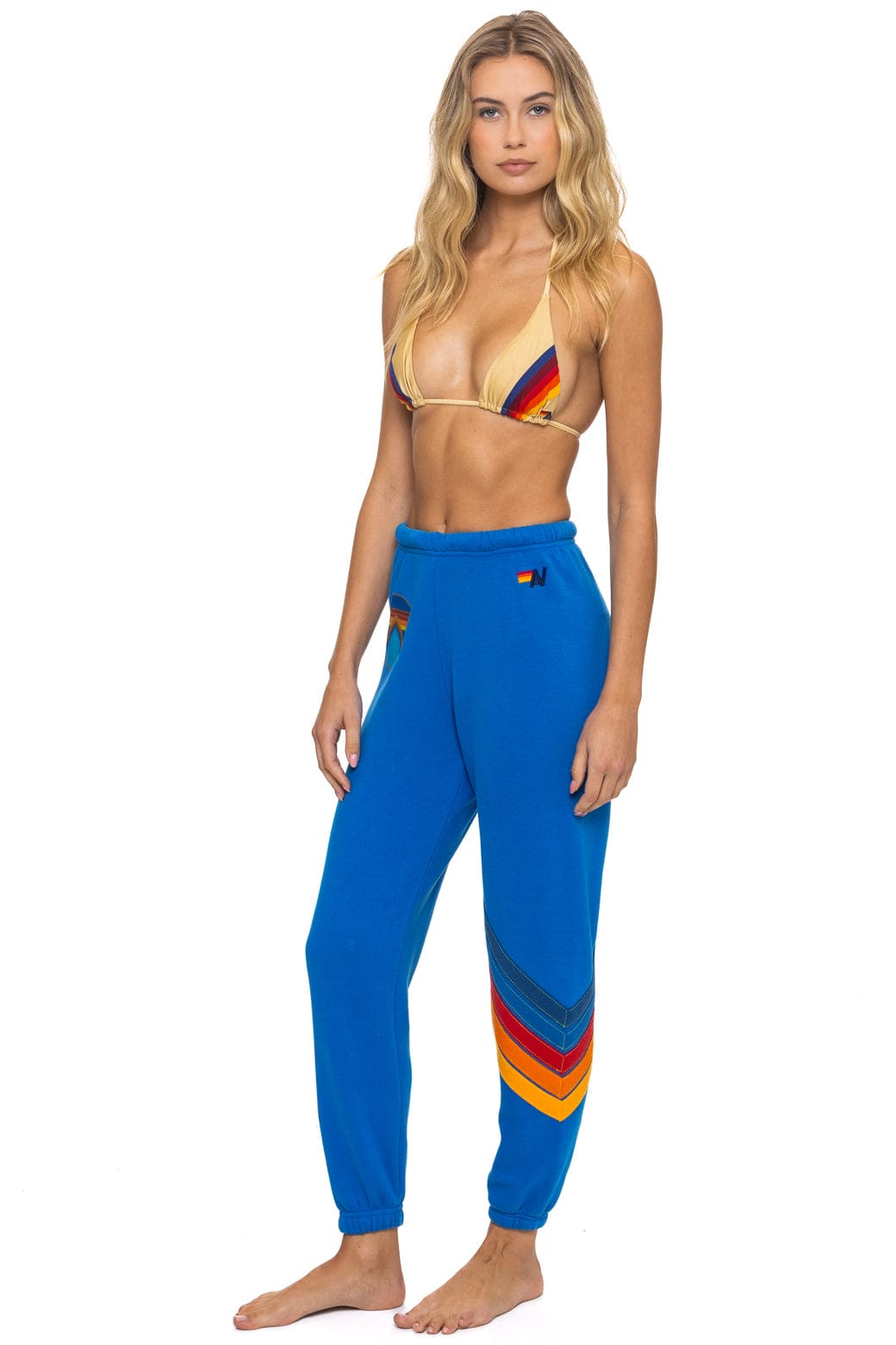 ALL SEASONS CIRCLE CHEVRON SWEATPANTS - ADVENTURE BLUE - Image 5