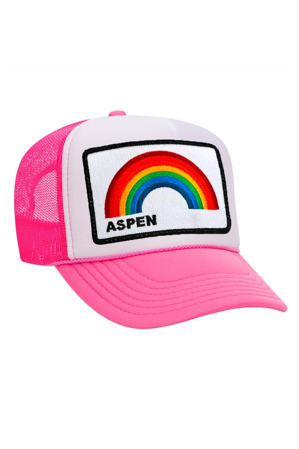 ASPEN RAINBOW TRUCKER HAT - Image 12