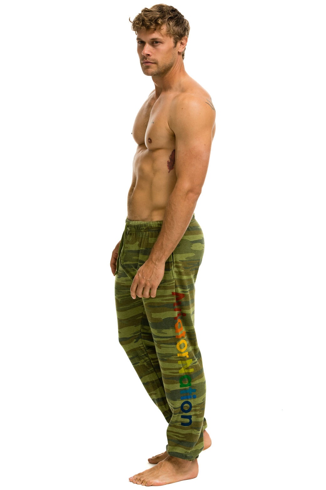 AVIATOR NATION ASPEN SWEATPANTS - CAMO - Image 2