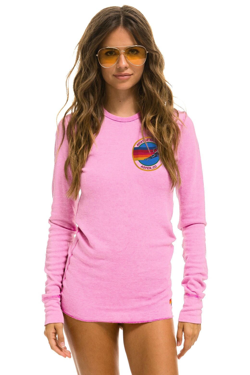AVIATOR NATION ASPEN THERMAL - NEON PINK - Image 4
