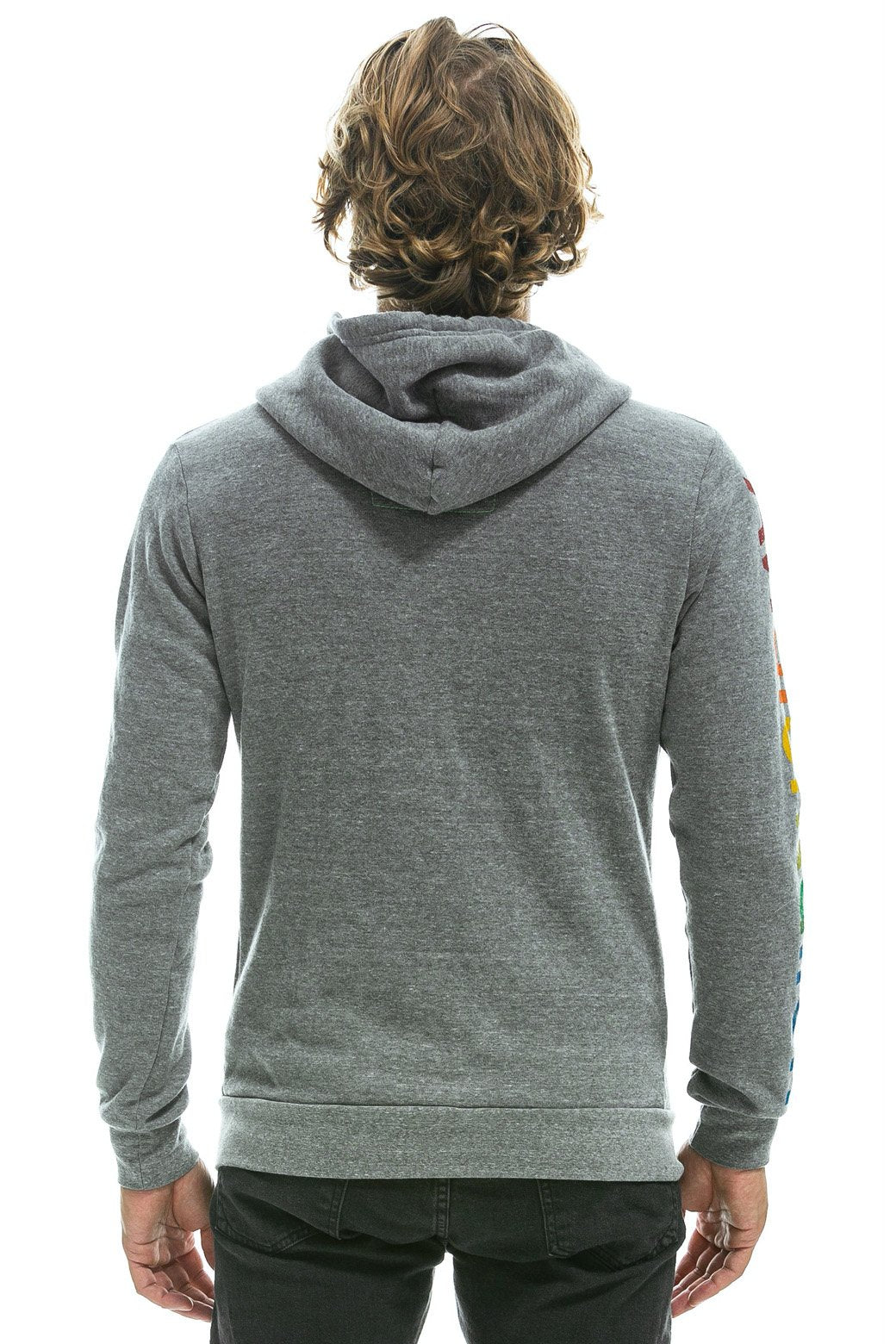 AVIATOR NATION AUSTIN HOODIE - HEATHER GREY - Image 5