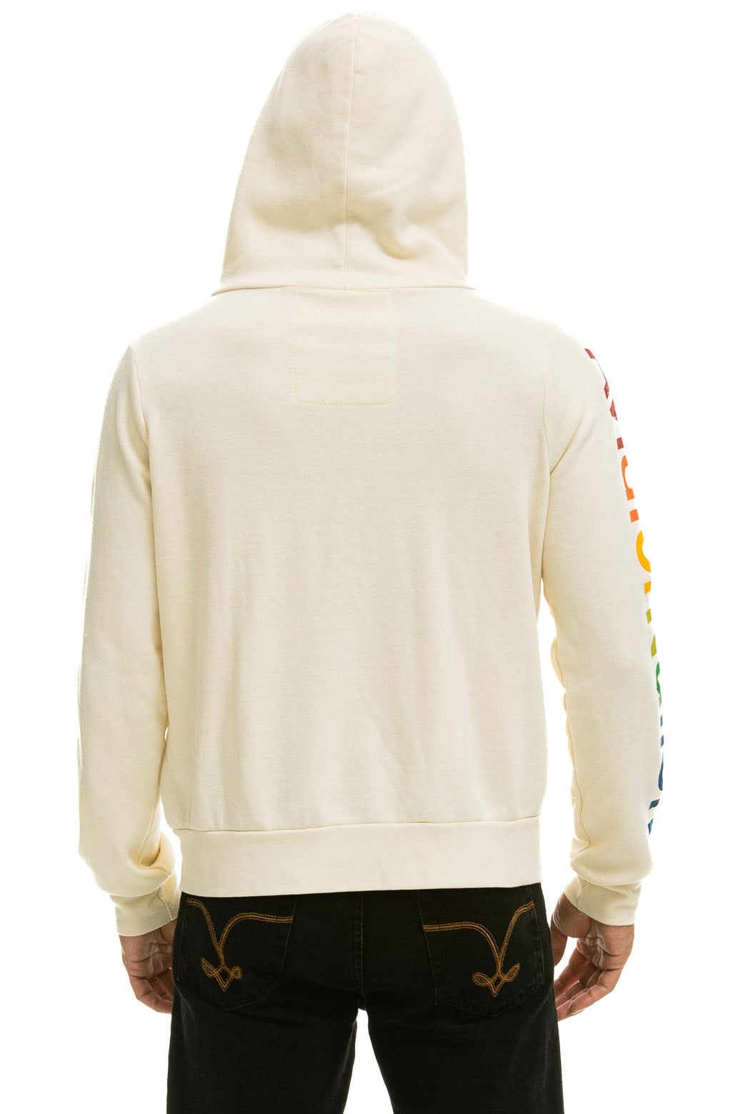 AVIATOR NATION AUSTIN HOODIE - VINTAGE WHITE - Image 4